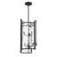 Luminaire suspendu cylindrique à 6 lumières Madeleyn