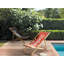 Anzio 39.7cm Long Acacia Single Chaise-372017946