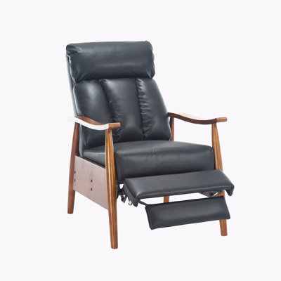 Wood Frame Manual Recliner Chair