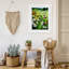 Hillside Fusion Meadow, reproduction d'art sous verre encadrée, conception par Lee Ann Zirbes-224690852-224690855