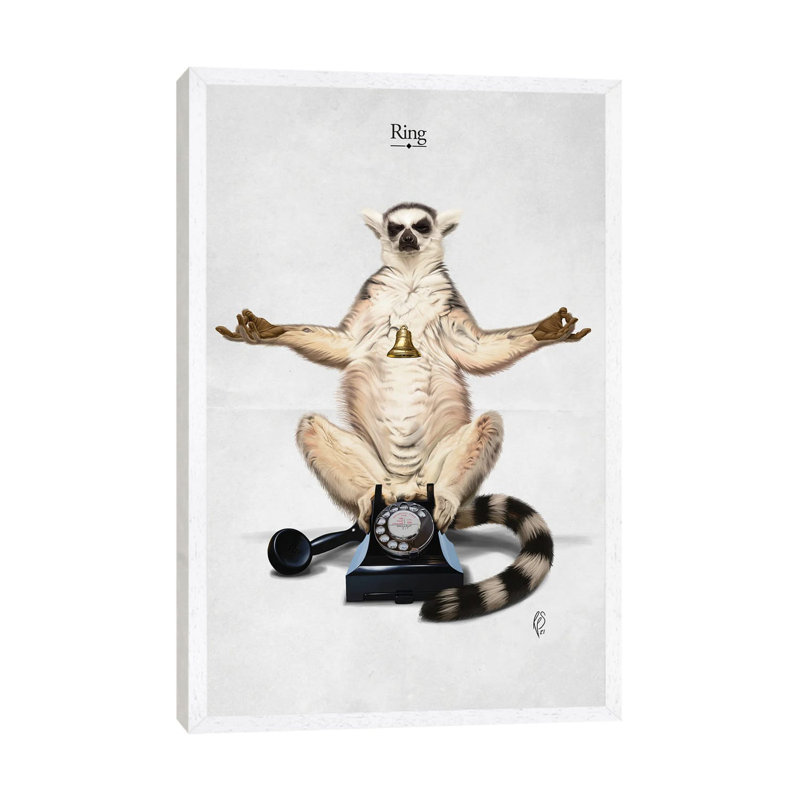 Ring (Titled) by Rob Snow - Gallery-Wrapped Canvas Giclée on Canvas, White Framed, 66.04 cm H x 45.72 cm W