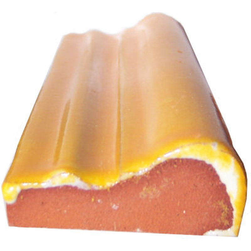 2" 5pcs TalaMex Mexican Chair Rail Molding, 2" W x 6.25" L, Yellow