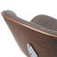 Tabouret de bar moderne pivotant rembourré Marana-1168484447