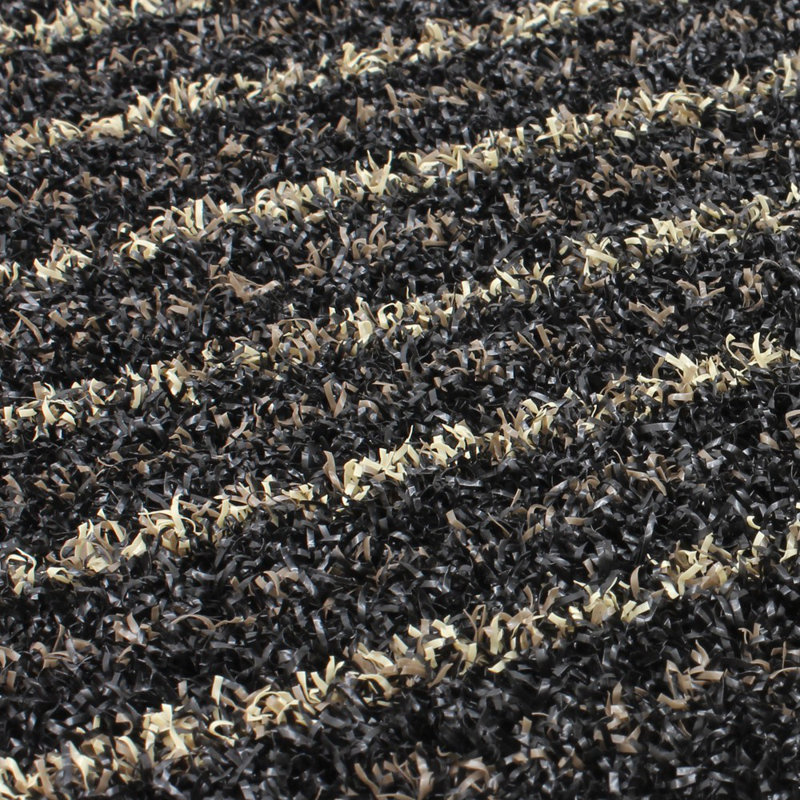 Infinity Runner Non-Slip Striped Indoor Doormat, Brown