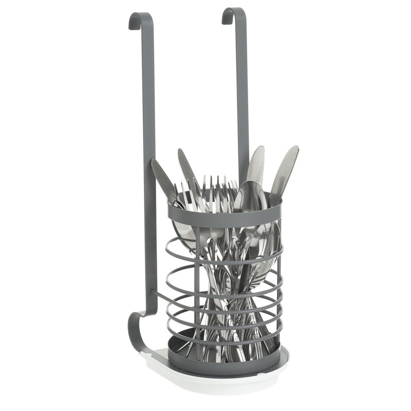 Wall Spice Rack, Grey