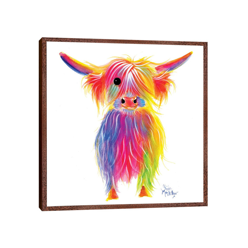 Tottie II by Shirley Macarthur - Gallery-Wrapped Canvas Giclée on Canvas, Classic Wood Framed, 45.72 cm H x 45.72 cm W