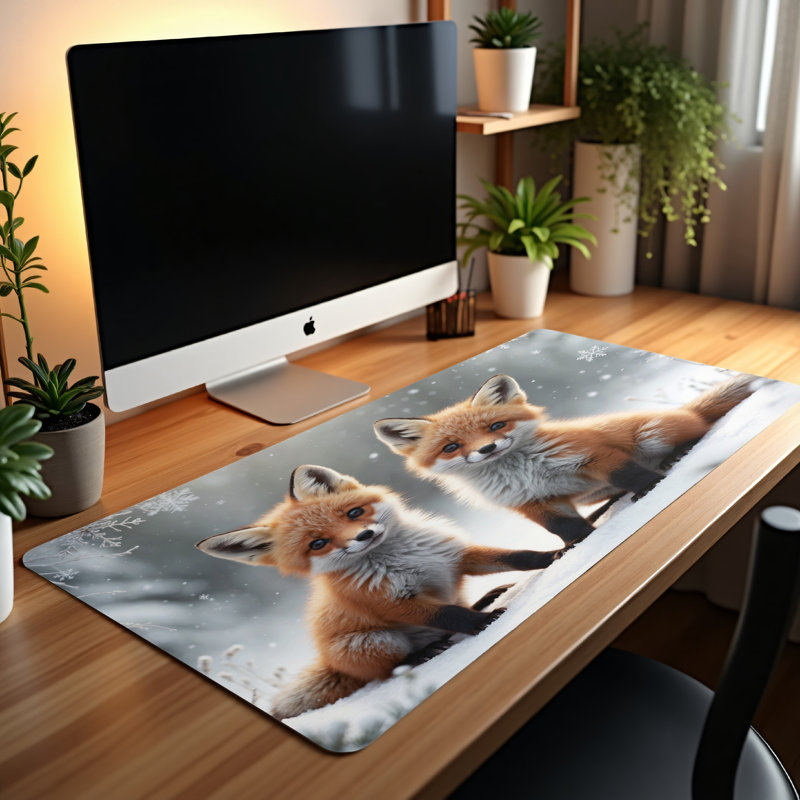 Polyester Desk Pad, 31.5x15.5