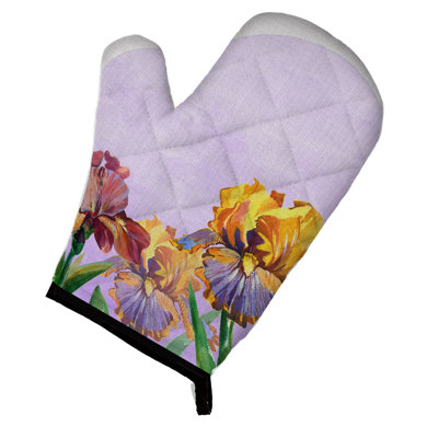 Caroline's Treasures Floral Oven Mitt