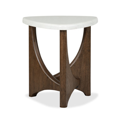 Shaped End Table by Latitude Run