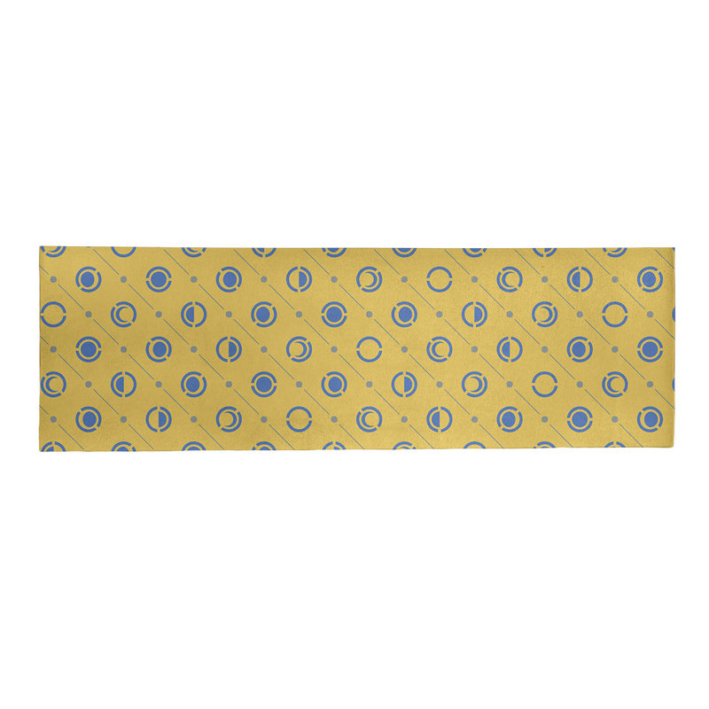 Chenille Geometric Indoor Rug, Runner 2'5" x 8'