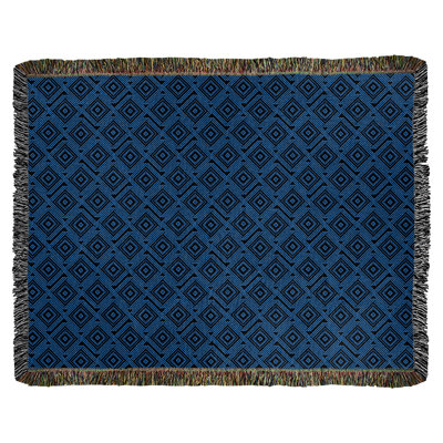 Couverture en coton tissé Katelyn Elizabeth