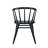 Crumpton Traditional Solid Wood Curved Back Spindle Dining Chair-964696612