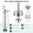 Single Handle Floor Mounted Freestanding Tub Filler Faucet with Handshower-98754229