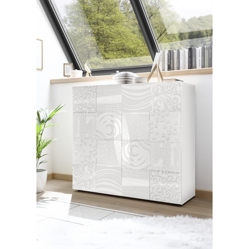Amleto 121 cm W Sideboard, White
