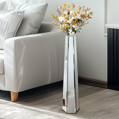 Vase de sol en miroir 30 po