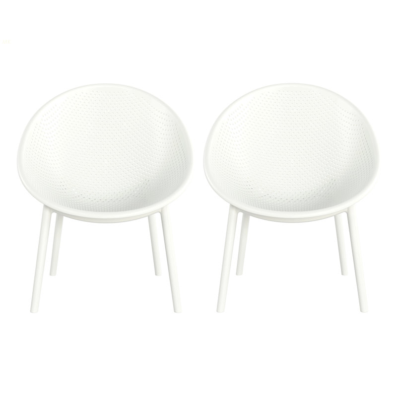 Chaise d'appoint Gable (ensemble de 2)