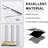 2 Thick Panels Room Darkening Blackout Curtains, Thermal Insulated Block Out Light Grommet Drapes-110070674-110070643