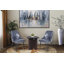 Fauteuil d'appoint en cuir de Melbourne