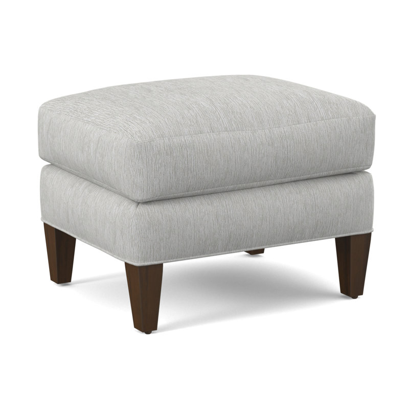 Upholstered Ottoman, Pecan, 61492-88