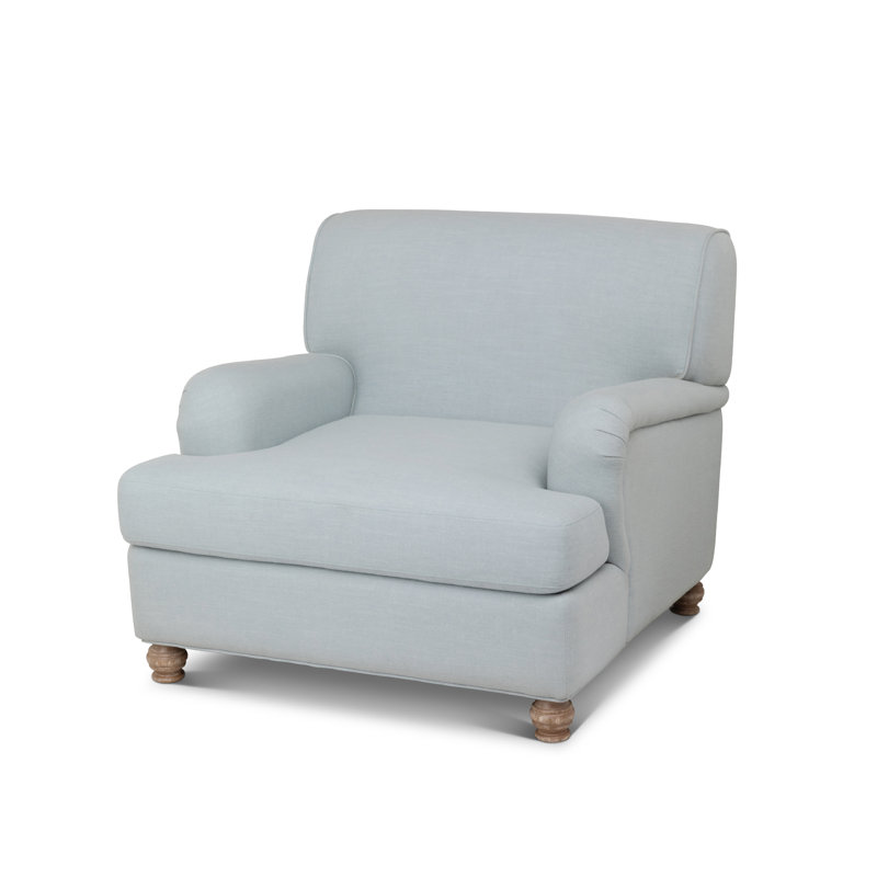 Kenwood Occasional Chair, Mocha, Serene Sky