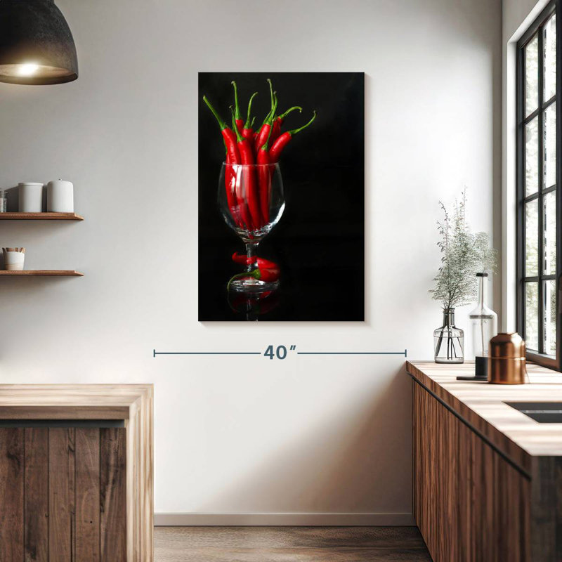 Piments rouges Yarlin, H 39 po x l 26 po