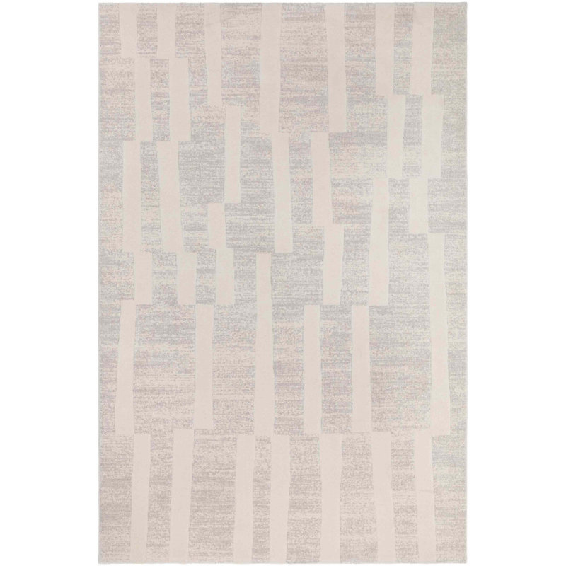 Abstract Wool Area Rug, Rectangle 160 x 230 cm