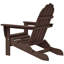 Chaise Adirondack pliante en plastique Leighton-54930202