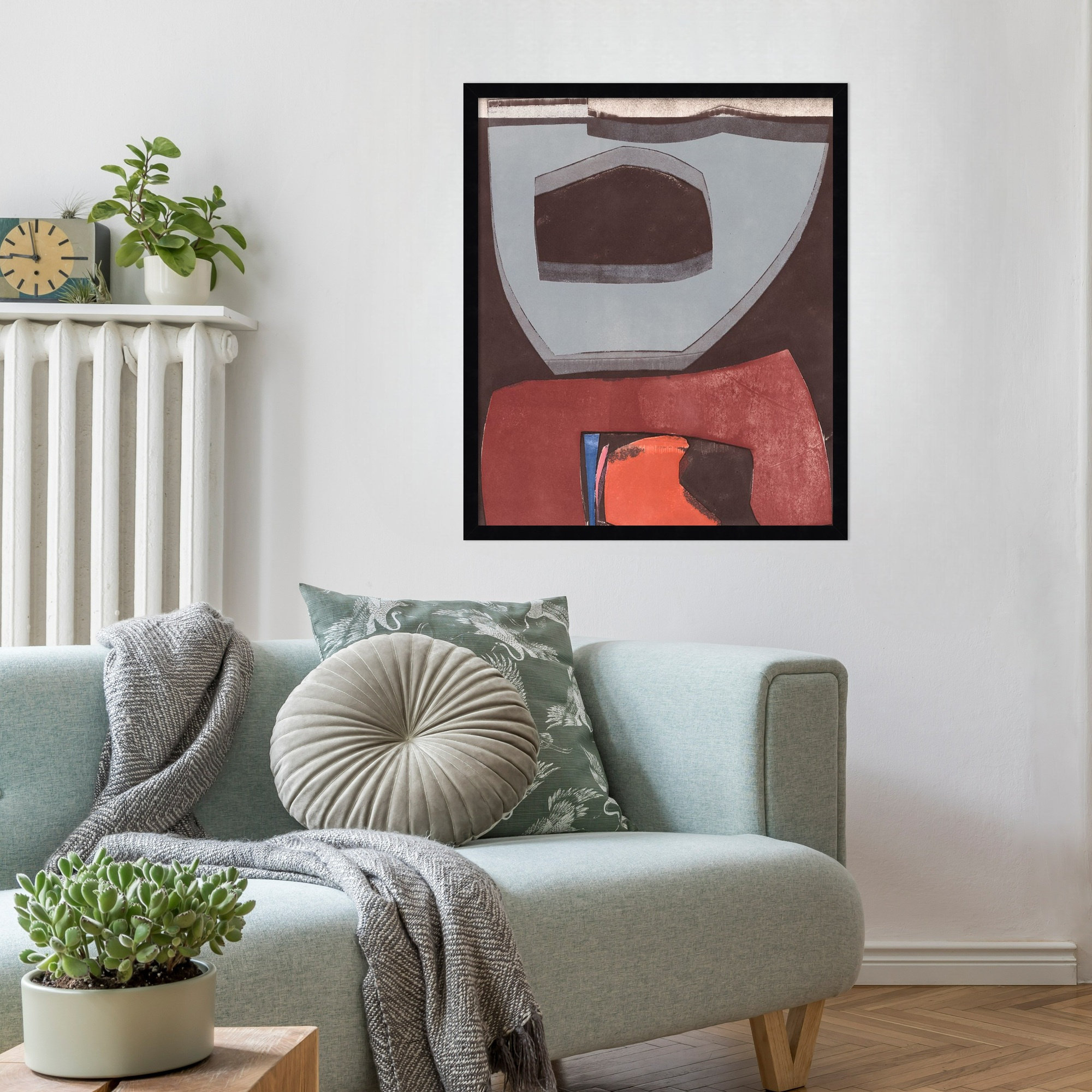 Istanbul 12 by Solano Wood Framed Wall Art Print, Black, 25" H x 21" W