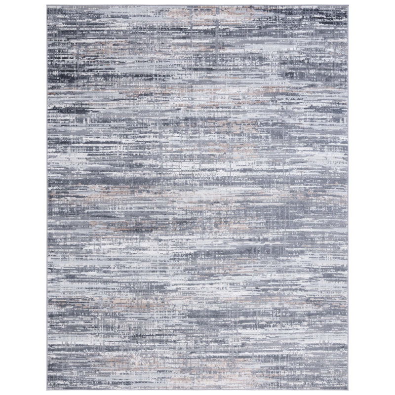 Cathlin 100 Performance Abstract Rug, Rectangle 8' x 10'