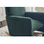 Chaise berçante Teddy en tissu avec repose-pieds réglable, vert-747965952
