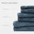Berner 6-Piece 100% Cotton Midweight Multi-Size Towel Set-2147171752