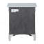 Table de chevet 2 tiroirs Platinum