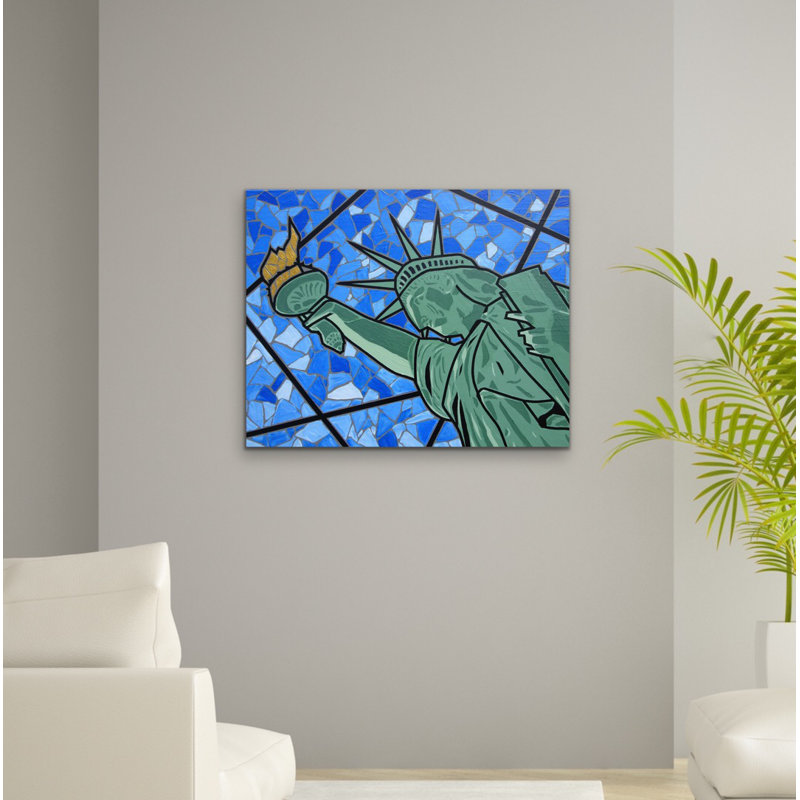 Anginette Liberty - reproduction d'art sur toile tendue
