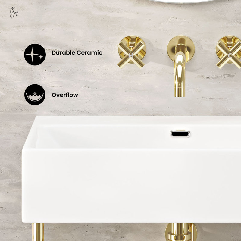 Lavabo console Claire