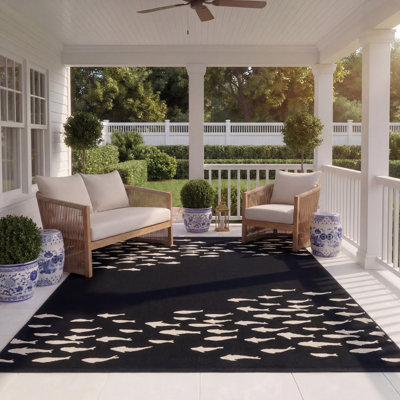 Tapis noir / beige Arley Cy6077
