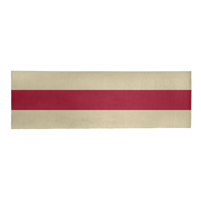 Chenille Striped Indoor Rug, Runner 2'6" x 8'