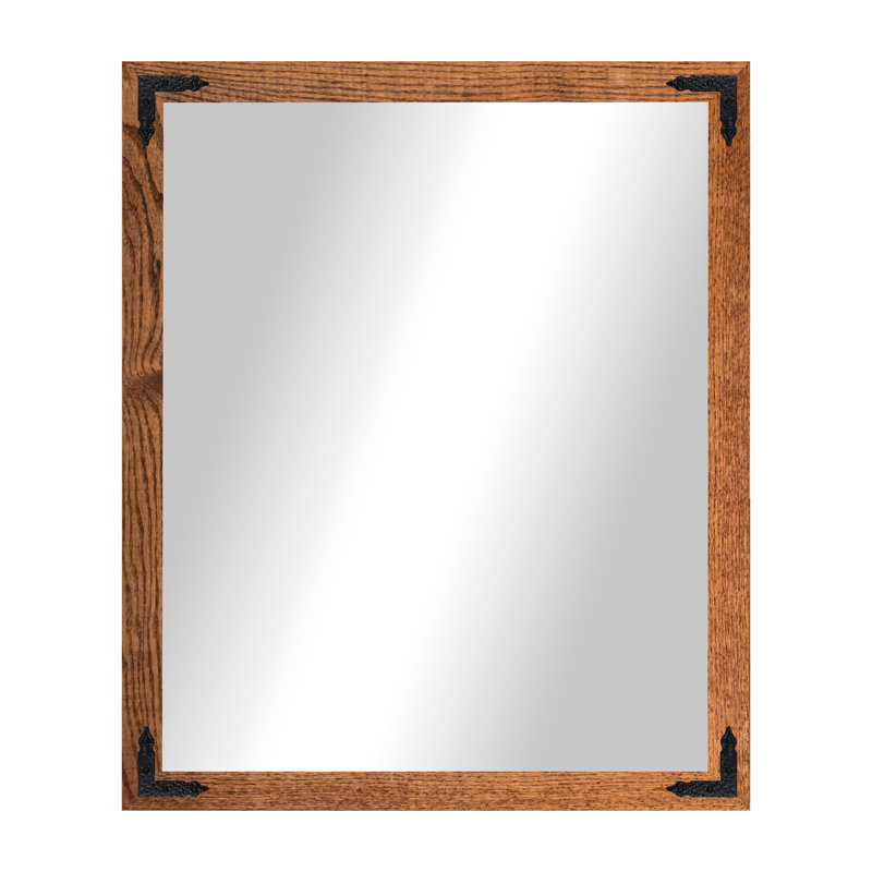 Miroir Gracie Oaks, Miel, 30 po x 33 po