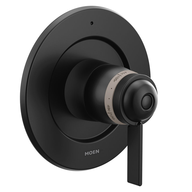 Cia Exacttemp Tub/Shower Valve Only, Matte Black