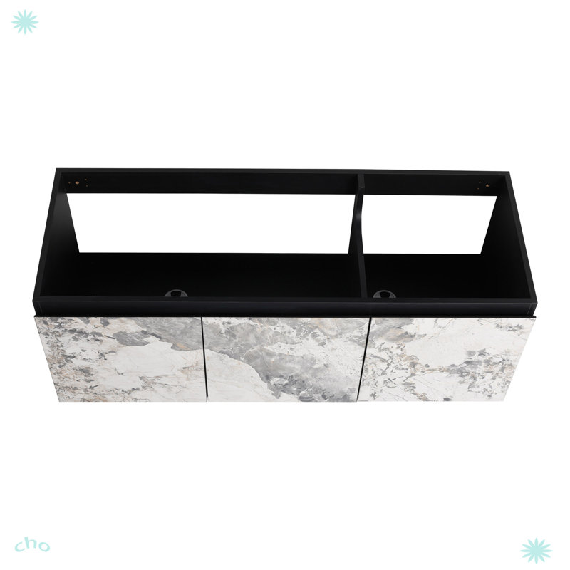 Jyri 48'' Floating Wall-Mounted Bathroom Vanity