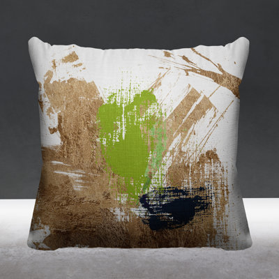 Wanda Abstract Indoor/Outdoor Throw Pillow
