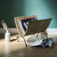 Montego Metal Free Standing Magazine Rack