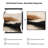 Extra Large Wall Art Fabric Print - Minimalist Neutral Horizon Abstract in Brown and Black for Modern Living Room - "Frame Assembly Required (Unfinished Frame)"-124792216