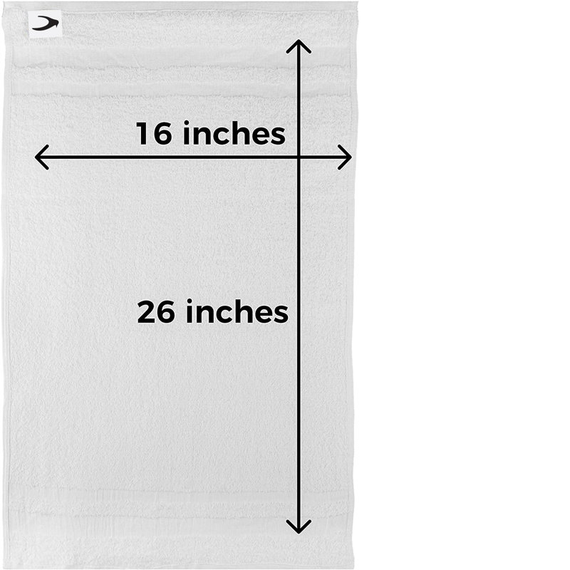 Suna Lightweight Hand Towel, White