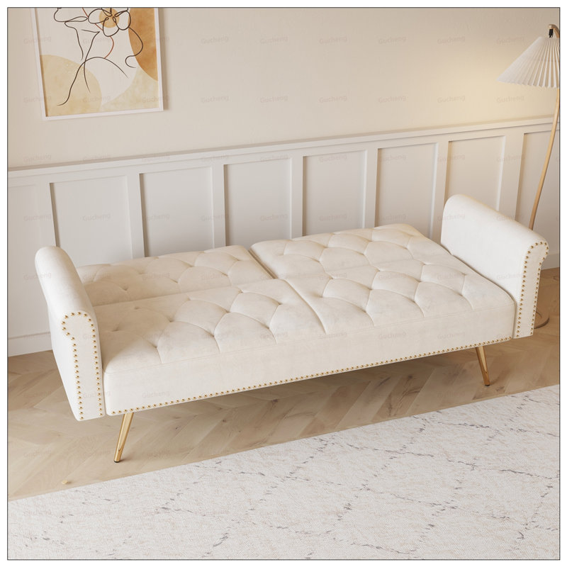 Canapé-lit polyvalent avec coussin moelleux et conception ergonomique pour un confort et une fonctionnalité ultimes