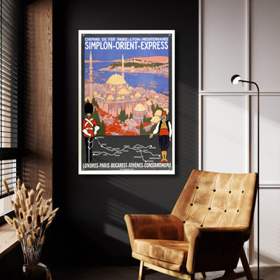 Simplon Orient Express' by Vintage Posters, Acrylic Glass Wall Art