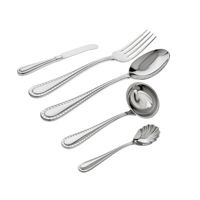 Rivets 5 - Piece Stainless Steel Hostess Set