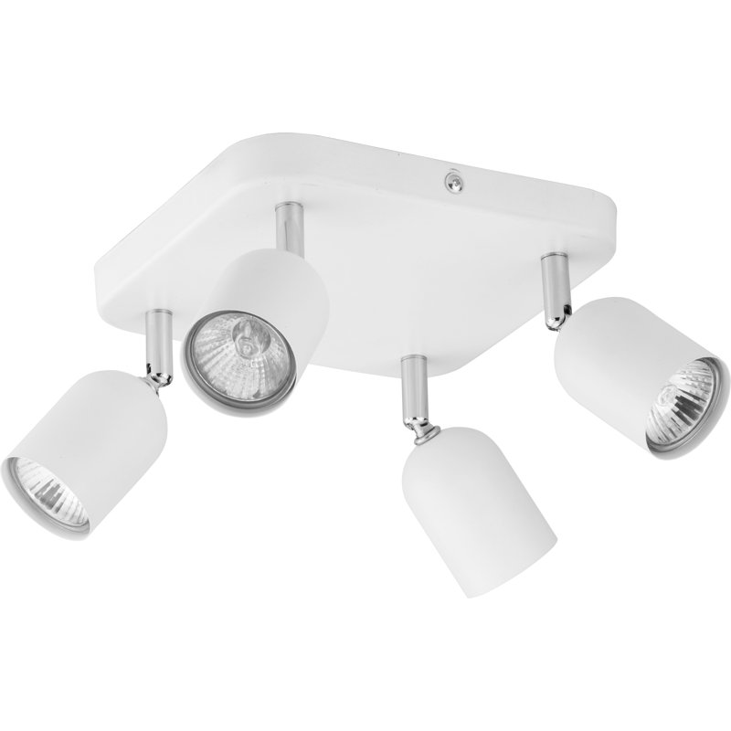 Avdulah LED Spotlight, White, White