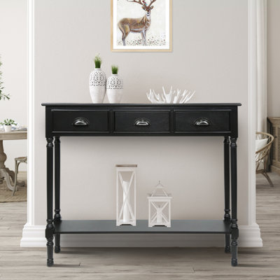 Pearsall 39.5'' Solid Wood Console Table