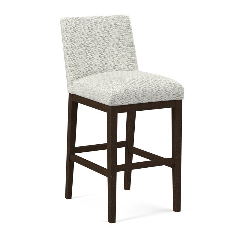 Upholstered Stool, 61703-88, White