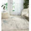 Tapis ivoire / bleu sarcelle Heffron-27814323
